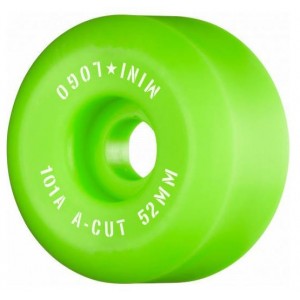 K&oacute;łka Mini Logo 52mm 101A green A-cut