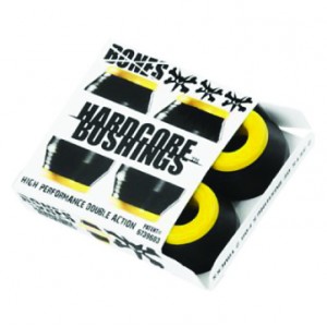 GUMKI BONES HARDCORE BUSHINGS MEDIUM YELLOW/BLACK