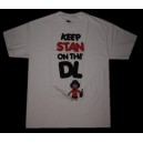 T-SHIRT CHOCOLATE KEEP STAN ON DL SIZE L