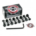 Montażówki Independent Combi Black 7/8'